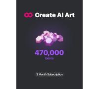 CreatePorn.com Subscription 470k Gems/Mo 3 Months - CreatePorn Key - GLOBAL