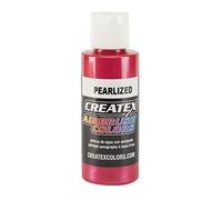 Createx 60 ml Non-Toxic Airbrush Paint, Pearl Red