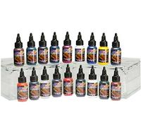 Createx Illustration Colors airbrush Kit 18 colors 30 ml