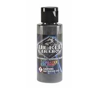 Createx Wicked Colors W014 Grey 2oz. water-based universal airbrush paint. by SprayGunner by Wicked Colors