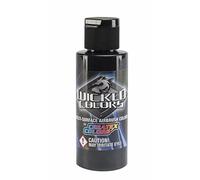 Createx Wicked Colors W300 Pearl Black 2oz. water-based universal airbrush paint. by SprayGunner by Wicked Colors