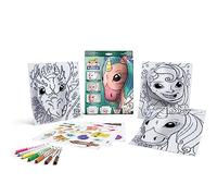 CRAYOLA POPS 3D Activity Set - Mystical | Create Amazing Designs That POP Out of the Page! | Includes 3 POPs Art Pages, 7 Markers & 3 Sticker Sheets | Ages 5+