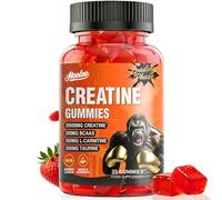 Creatine Gummies 20000mg Loading Phase (7 Days Supply) Creatine Monohydrate for Men & Women, Vegan & Sugar-Free, Easy Pre/Post Workout Gym Support for Performance and Muscle Power, 35 Count