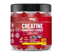 Creatine Gummies 5000mg (5G) for Men & Women - 120 Chewable Creatine Monohydrate Gummies Strawberry Flavoured | Pre Workout Gym Supplement| Muscle Boost| 4 Per Day - Vegan & Halal (1X)