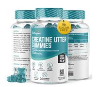 Creatine Gummies - 5000mg Creatine Monohydrate Gummies - 1000mg BCAAs, Pre Workout Gummies - Gym Supplements for Men -