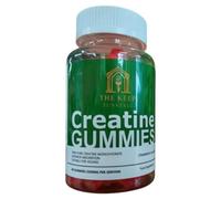 Creatine Gummies, Strawberry Flavour, 2500mg Pure Creatine Monohydrate, Vegan, 60 Count, Superior Absorption Formula