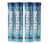 Creatine Mixed Berry Flavour Effervescent Tablets - 4 x 12 Tablets 3000mg Strength
