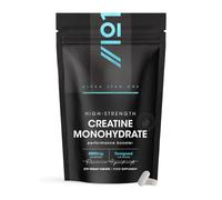 Creatine Monohydrate 3000mg - 270 Vegan Tablets - Proven to Increase Physical Performance - Resealable and Recyclable Pouch by Alpha01