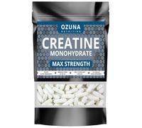 Creatine Monohydrate 3000mg | 60 Vegan Capsules | Micronised for Easy Absorption | Creatine Monohydrate Powder Tablets for Men & Women | Unflavoured, Gluten-Free & Keto-Friendly
