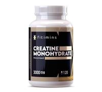 Creatine Monohydrate 3000mg Capsules | Micronised Creatine Powder for Muscle Growth, Energy & Fat Burn | Pre-Workout Supplement for Men & Women | 30-Day Supply | Vegan & UK Made | Fitimins