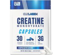 Creatine Monohydrate Capsules | 120 Capsules | 3000mg Per Serving | 1 Month Supply | Easy Swallow Compared to Tablets | Unflavoured | Creatine Powder in Capsules | Made in The UK by CLN Labs