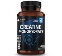 Creatine Monohydrate Capsules 3000mg - 240 Creatine Capsules - Exercise Workout Gym Supplement for Men & Women - Creatine Monohydrate Powder (Not Tablets) (4 per Serving) Vegan Friendly 2 Months