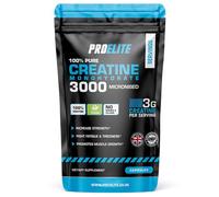 Creatine Monohydrate Tablets 3000mg - 60 Tablets Vegan NO FILLERS ? NO Binder Optimum Muscle Growth, Increases Physical Performance, Pure Creatine, Amino Acids by PRO-ELITE