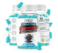 Creatine Monohydrate Gummies 5000mg - Workout Gym Supplement - 60 Creatine Gummies