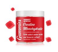 Creatine Monohydrate Gummies, 90 Creatine Gummies (1 Month Supply) 4500mg per Serving, Added Turmeric Extract & BCAAs - Vegan, Halal, Gluten Free - Pre-Workout Supplement for Men & Women (Watermelon)