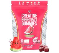 Creatine Monohydrate Gummies, Juicy Watermelon, 120 Gummies, SteelFit