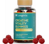 Creatine Monohydrate Gummy 2500mg Creatine Gummies with L-Taurine, Betaine & Vitamin B12 Pre, Post Workout Vegan Creatine for Men & Women 60 Gummies