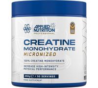 Applied Nutrition Creatine Monohydrate Powder for Strengh, Muscle, Power & Performance, Tested for Athletes 100% Pure Micronized Creatine, 5g per Serving Unflavoured, 500g 100 Servings