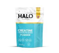 Creatine Monohydrate Powder - 30 Servings 204g | Micronised, Chocolate Light Flavoured 100% Pure Creatine Monohydrate | Easy Dissolve & Nutritionist Approved | Vegan | Halal | HALO Nutrition
