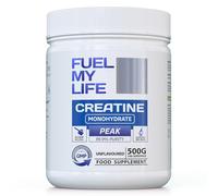 Creatine Monohydrate Powder - 500g (100 Servings) | Ultra Micronized 200 Mesh for Superior Absorption | Pure & Unflavoured | for Muscle Strength & Recovery - Absolutely Nothing Added, Vegan & UK Made