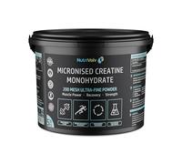 Creatine Monohydrate Powder | 5kg Bulk Pack | 1000 Servings | Unflavoured | Micronised, Lab Tested | 100% Pure | Max Absorption | 200 Mesh | Easy Dissolve | Physical Performance | Vegan | by NutriVolv