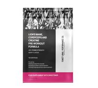 Creatine Monohydrate Pre-Workout Drink with Lions Mane & Cordyceps | 5000mg Micronised Creatine + 5500mg Mushrooms | Nootropic Creatine for Focus, Energy & Power | 100 Servings | 710g