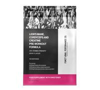 Creatine Monohydrate Pre-Workout Drink with Lions Mane & Cordyceps, 5000mg Micronised Creatine and 5500mg Mushrooms, Nootropic Creatine for Focus Energy and Power, 100 Servings and 710g.