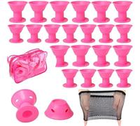 Creating Beautiful Silicone Rollers Set Travel Friendly Silicone Hair Curlers For Without Damaging Heat