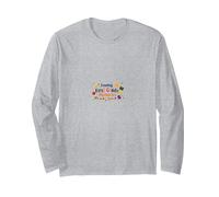 Creating First Grade Memories Long Sleeve T-Shirt, Adult Unisex, Heather Grey, L