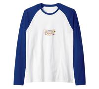 Creating First Grade Memories Raglan Baseball Tee, Men, Royal Blue/White, M