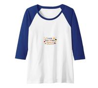 Creating First Grade Memories Raglan Baseball Tee, Women, Royal Blue/White, M