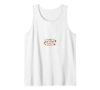 Creating First Grade Memories Tank Top, Men, White, M