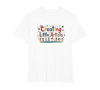 Creating Little Artists: Inspiring Young Creativity T-Shirt, Men's Big and Tall, White, 2X Tall