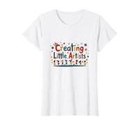 Creating Little Artists: Inspiring Young Creativity T-Shirt, Women, White, M