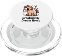 Creating My Dream Horse Kawaii Pastel Pony PopSockets PopGrip for MagSafe