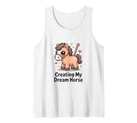 Creating My Dream Horse Kawaii Pastel Pony Tank Top