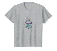 Creating Second Grade Magic T-Shirt, Kids, Heather Grey, 10 Years
