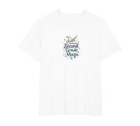 Creating Second Grade Magic T-Shirt, Men's Big and Tall, White, 4X Tall