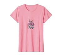 Creating Second Grade Magic T-Shirt, Women, Pink, XS