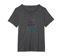Creating Second Grade Magic T-Shirt, Women's Plus, Dark Heather Grey, 2X