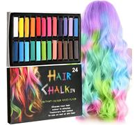 Creating Signature 24 Hair Chalk Temporary Hair Dye Colour Soft Pastels Salon Kit