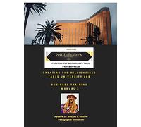Creating The Millionaires Table University Lab Business Curriculum - Manual 3