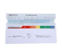 Creatinine Reference Slide Chart PVC EGFR Calculation Ruler for Age Sex Manual Review Study Training Use Guide Creatinine Lookup Chart Renal Reference Ruler Nephrology Study Aid Pvc Slide Teaching, B