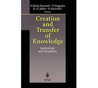 Barba Navaretti - Creation and Transfer of Knowledge Institutions an - N555z