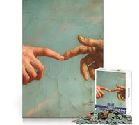 Creation As It Should Be Jigsaw Puzzles 1000 Pieces Logic Game Anxiety Relief Pattern Assemble Art Display (38x52cm)