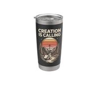 Creation is Calling Christian Mountain Camping Stainless Steel Insulated Tumbler