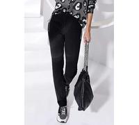 Creation L Contrast Zip Pocket Trousers Black