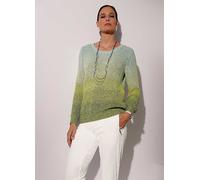 Creation L Round Neck Sweater Green