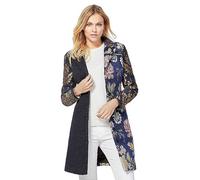 Creation L Tapestry Coat Blue Pattern