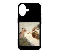 Creation Of Cat Renaissance Art Parody Fresco Case for iPhone 17